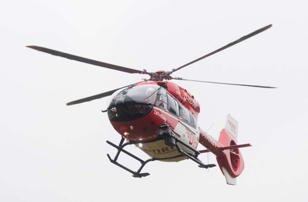 Todtnau : Der Rettungshelikopter zweimal im Einsatz