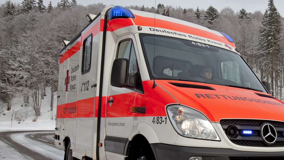 Unfall bei Feldbergpass: Zwei Lastwagen kollidieren
