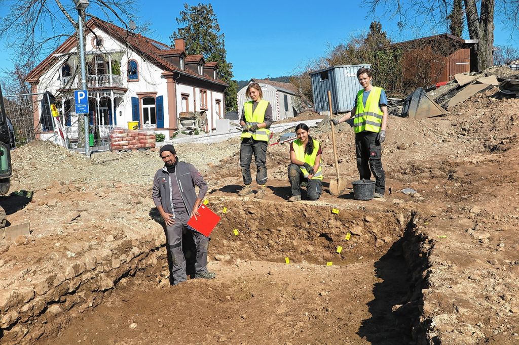 Badenweiler: Spannendes ausgegraben