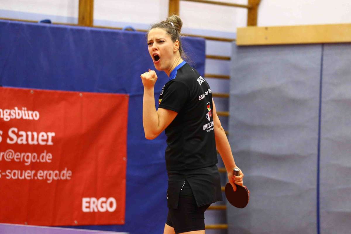 Beim Ligaspiel gegen Berlin im Februar holte Polina Trifonova zwei Siege. Ähnlich erfolgreich soll es nun auch im Halbfinale werden.