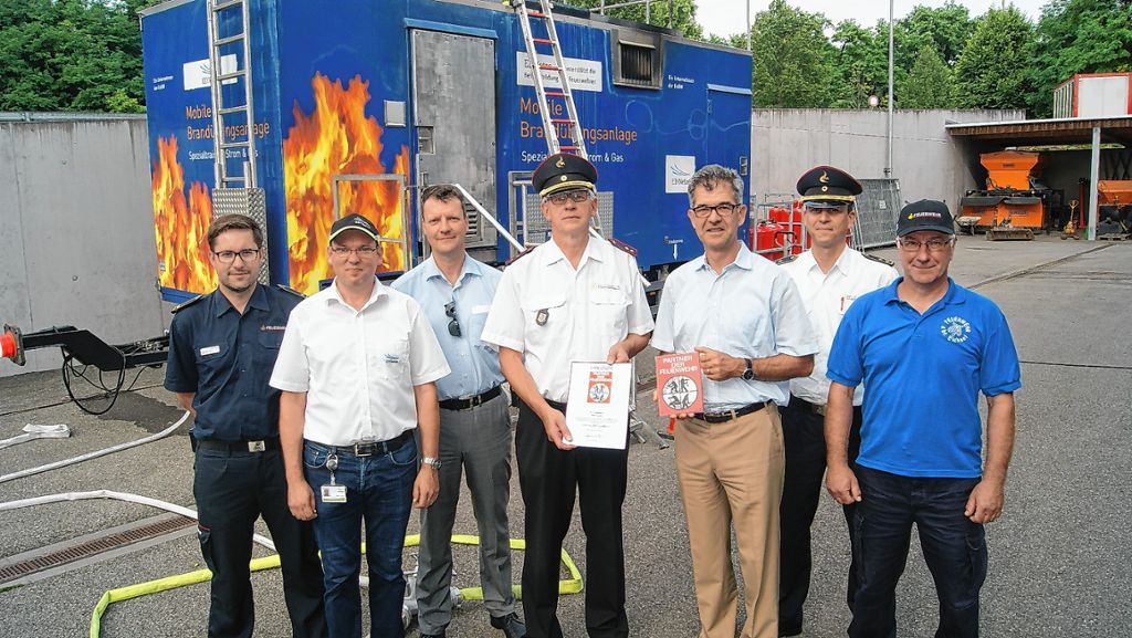 Weil am Rhein: Als „Partner der Feuerwehr“ geehrt