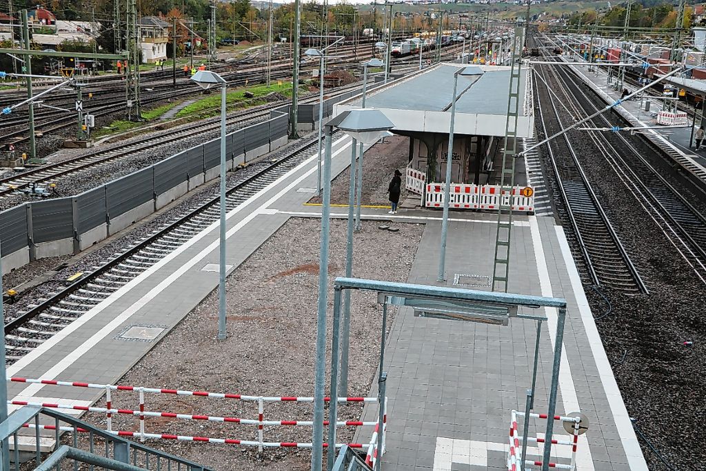 Weil am Rhein: Das erste neue Gleis geht in Betrieb