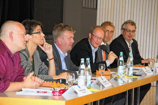 Auf dem Podium herrschte ein Konstruktiver Dialog über die Interessen von Menschen mit Behinderungen. Foto: zVg Foto: Die Oberbadische