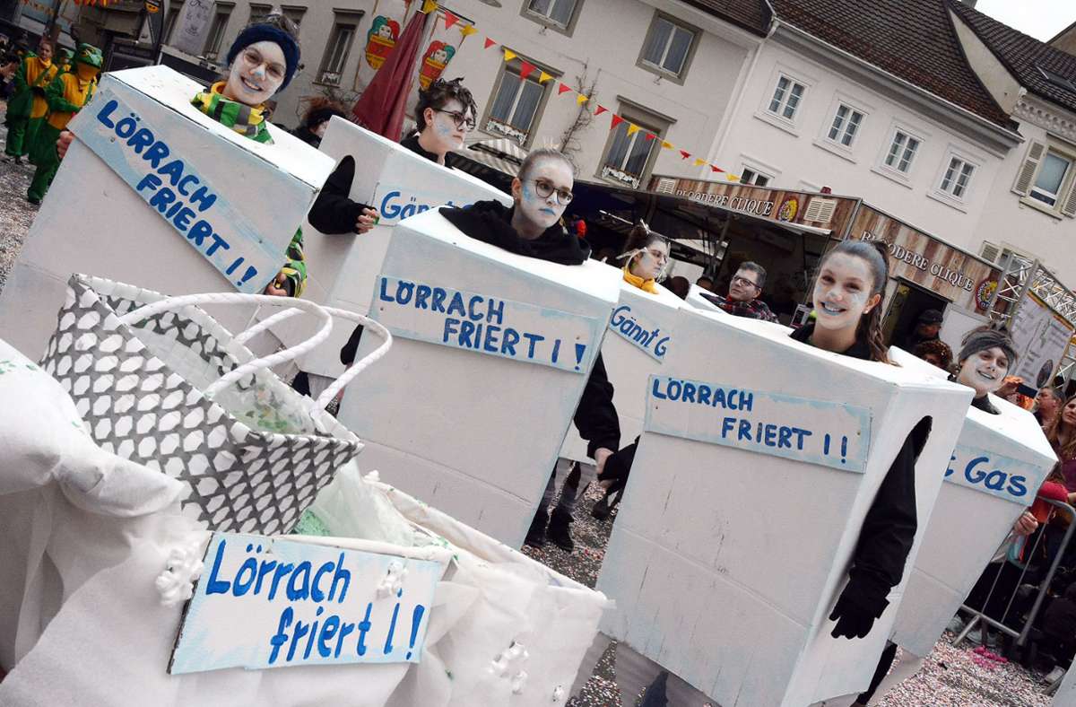 Lörrach: Umzug begeistert zehntausende Narren in Lörrach