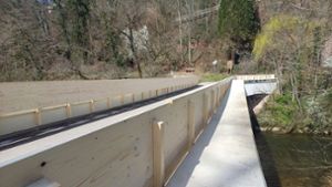 Wiesenbrücke: Provisorium soll für Sicherheit sorgen