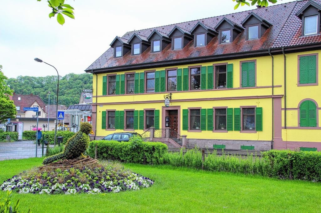 Gasthaus mit berühmten Erbauer: Die Sonne in Steinen wurde von Johann Michael Scheffelt errichtet.   Foto: Harald Pflüger Foto: Schwarzwälder-Bote
