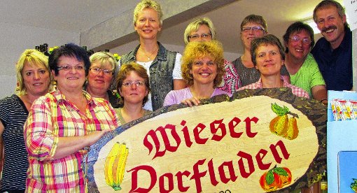Das Kernteam des Wieser Dorfladens. Foto: zVg Foto: Markgräfler Tagblatt