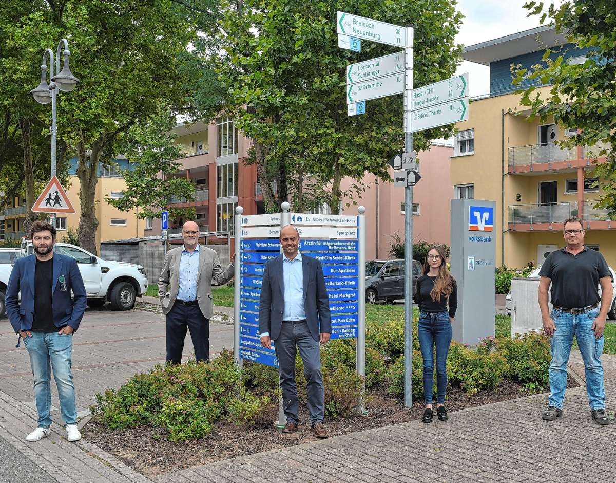Bad Bellingen: 254 Schilder an 39 Standorten führen zum Ziel