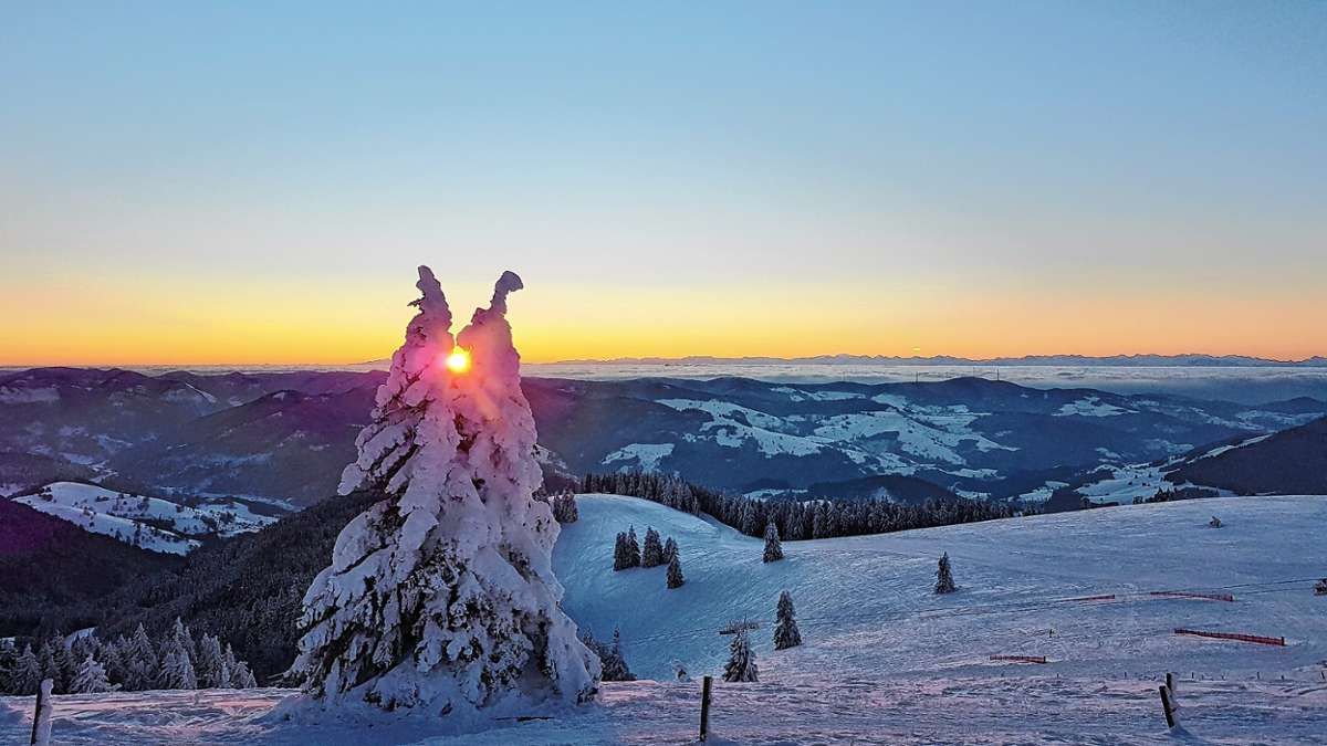 Schönau: Bei minus 13 Grad auf den Gipfel