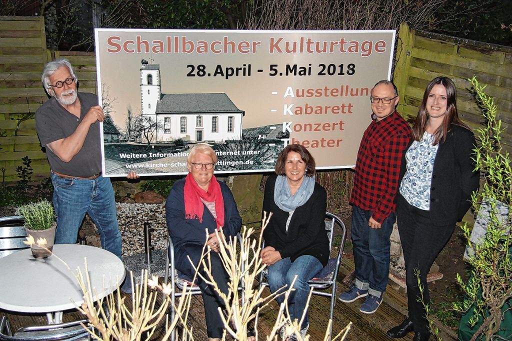 Schallbach: Kirche Schauplatz schöner Künste