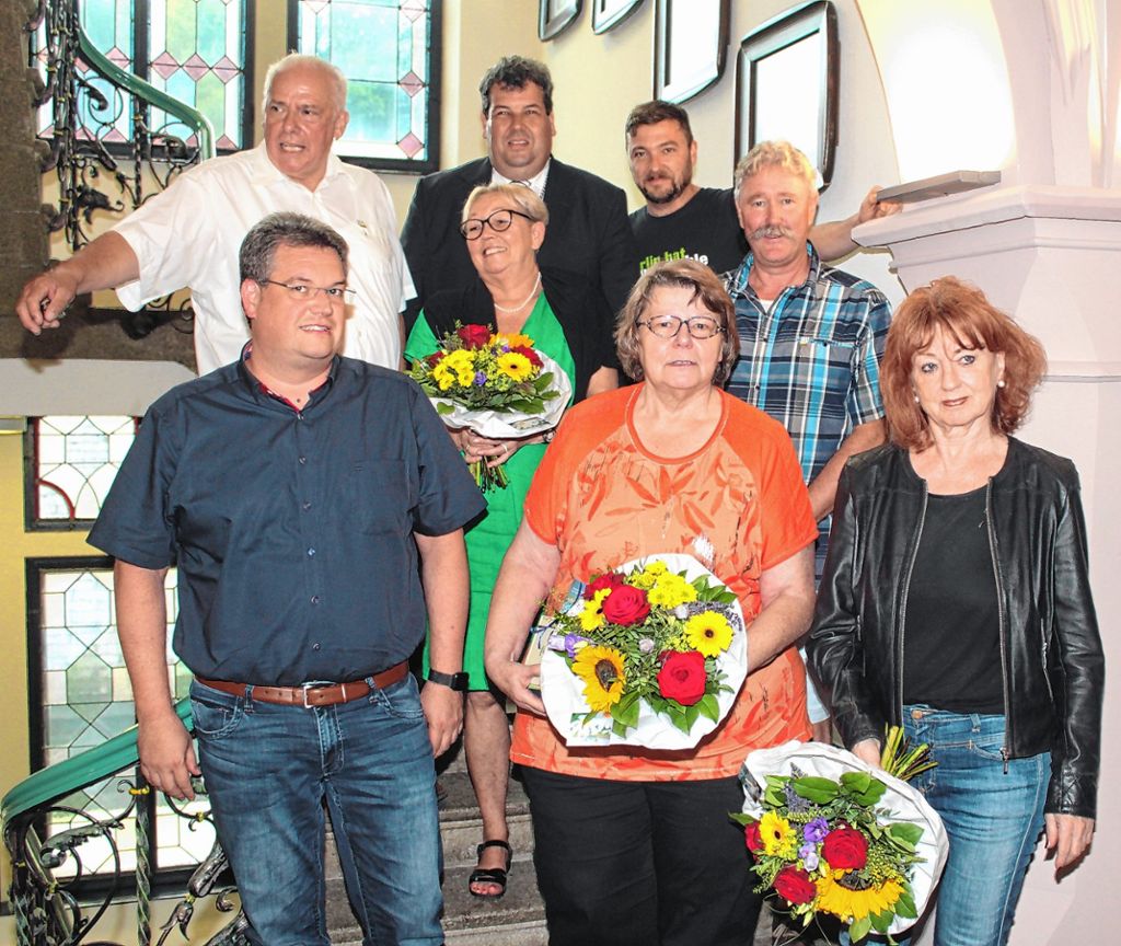 Schönau: Ehrennadeln für drei Stadträte