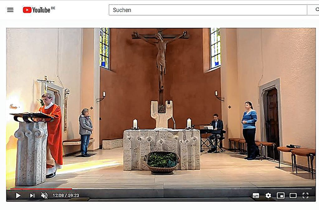 Schopfheim: Sonntagsmesse auf YouTube mitfeiern