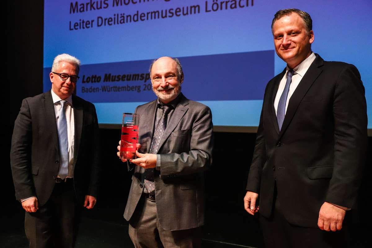 Impressionen von der Verleihung des Lotto-Museumspreises an das Dreiländermuseum und das Museum Hegel-Haus im Burghof.
