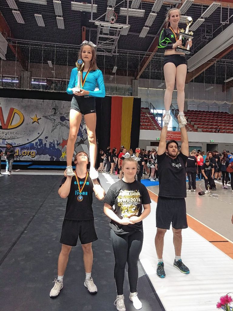 Zell im Wiesental: Cheerleader sind deutsche Meister