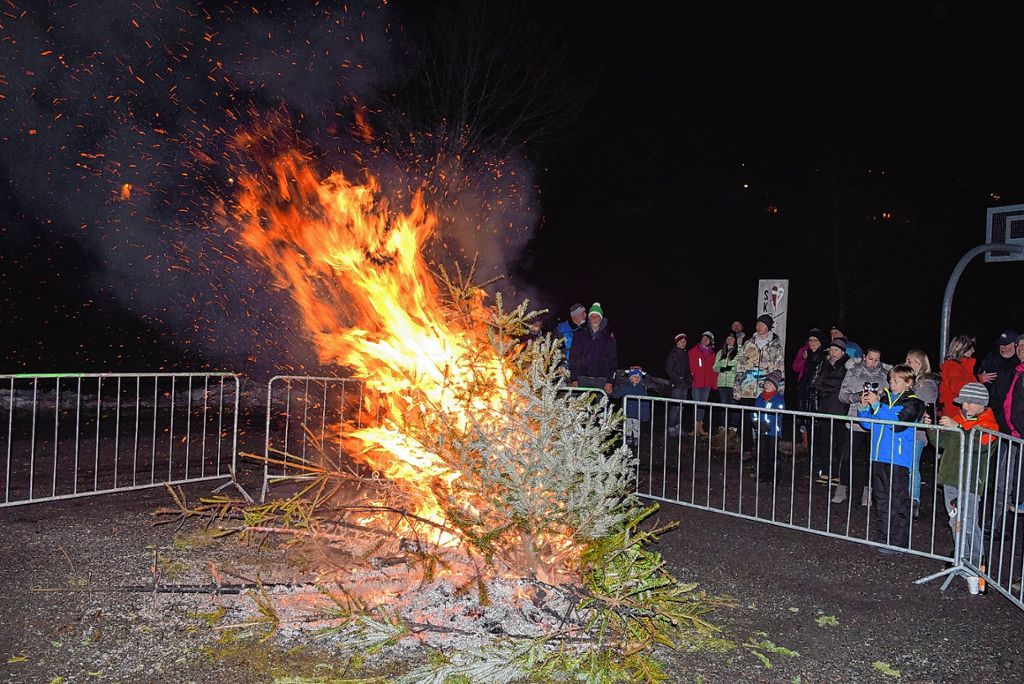 Todtnau: Etwa 80 Christbäume brannten lichterloh