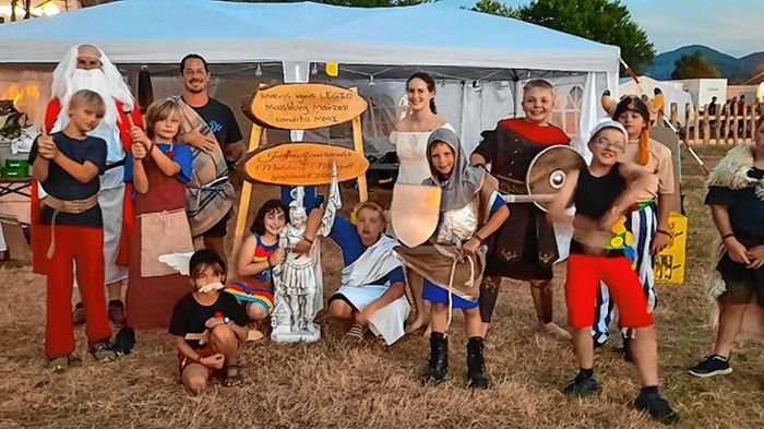 Kandern: Jugendwehr Malsburg-Marzell gewinnt mit Asterix-Motto Wettbewerb beim Kreiszeltlager