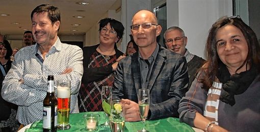Der Neujahrsempfang des Rheinfelder Gewerbevereins bot auch Raum für Begegnung und Austausch. Foto: Petra Wunderle