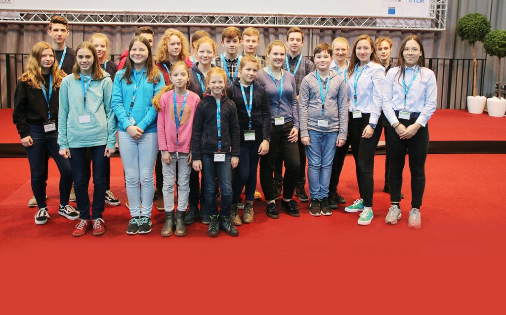 Das erfolgreiche Phaenovum-Team  beim Regionalwettbewerb „Jugend forscht“ in Freiburg  Foto: zVg Foto: Die Oberbadische