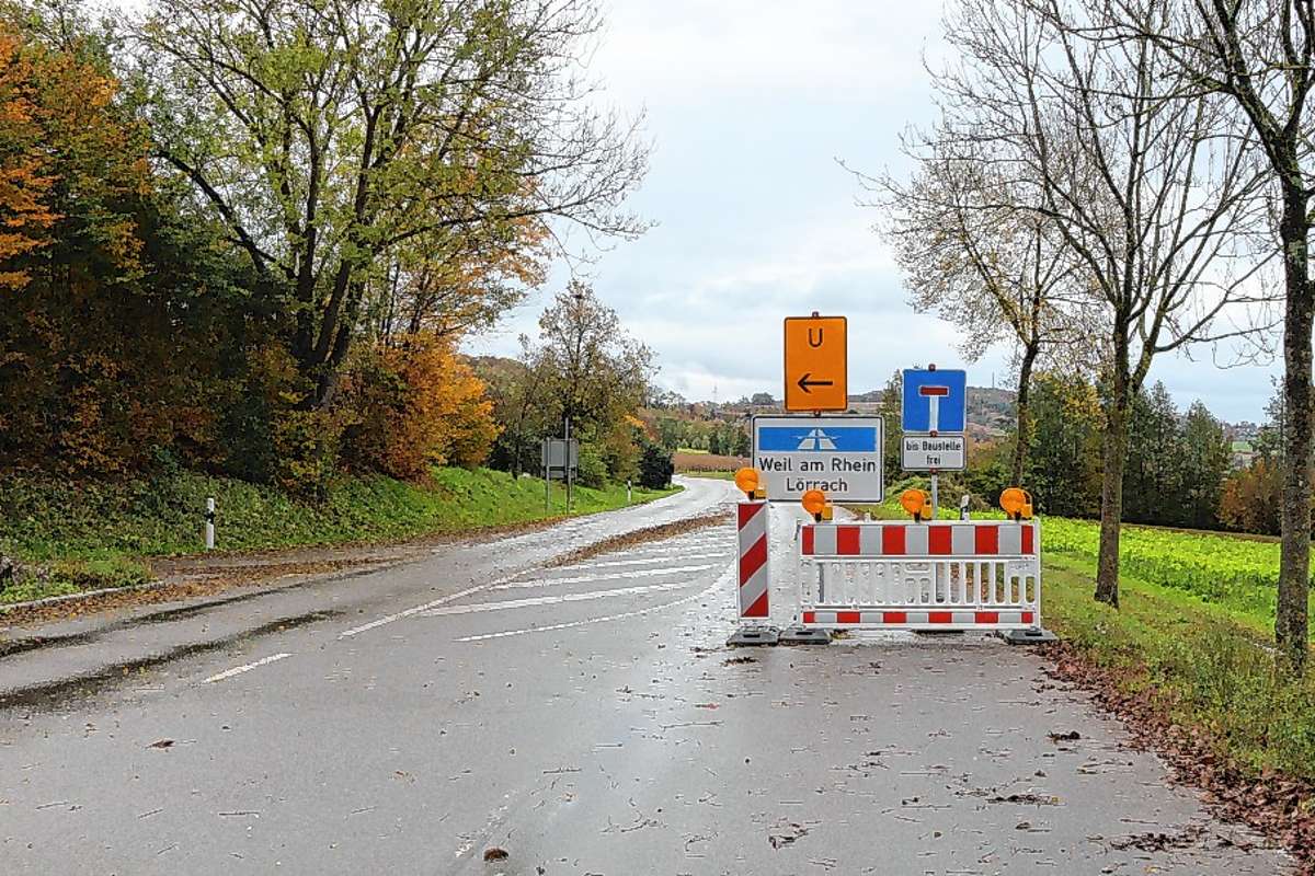 Wittlingen: Sperrung der Landstraße kam überraschend