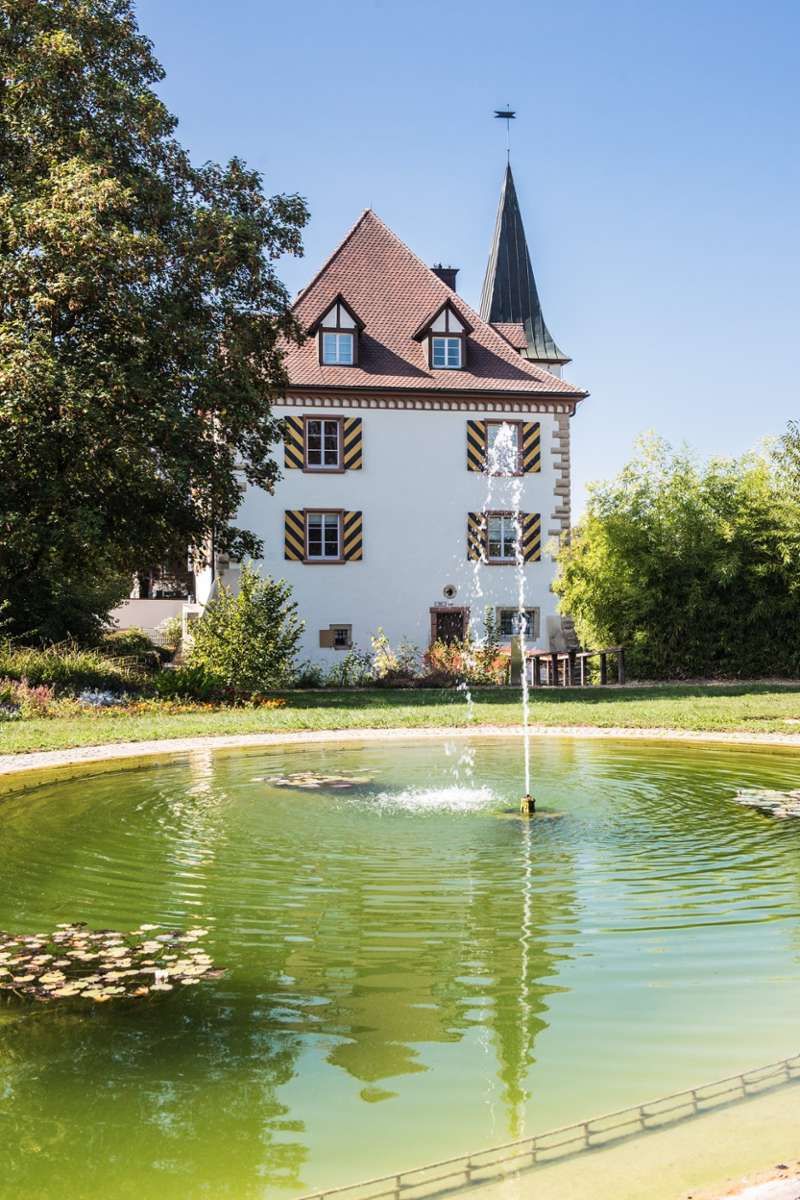 Das Wasserschloss Entenstein wurde 1525 von Raubrittern erworben.
