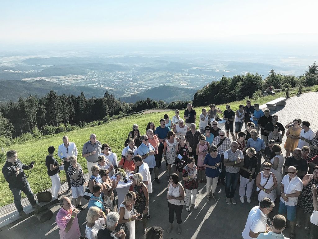 Schliengen: Weinprobe auf dem 1165 Meter hohen Blauen