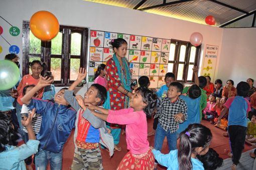 Besonders für bedürftige Kinder in Nepal engagiert sich der Verein. Foto: zVg