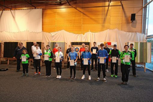 Die Schützengesellschaft Zell richtete am Wochenende die Kreismeisterschaften im Bogenschießen aus. Foto: zVg