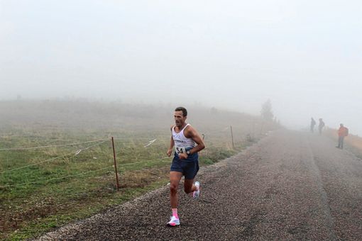 Felix Köhler lief beim diesjährige Belchenlauf die Bestzeit und stellte einen neuen Rekord auf. Foto: zVg