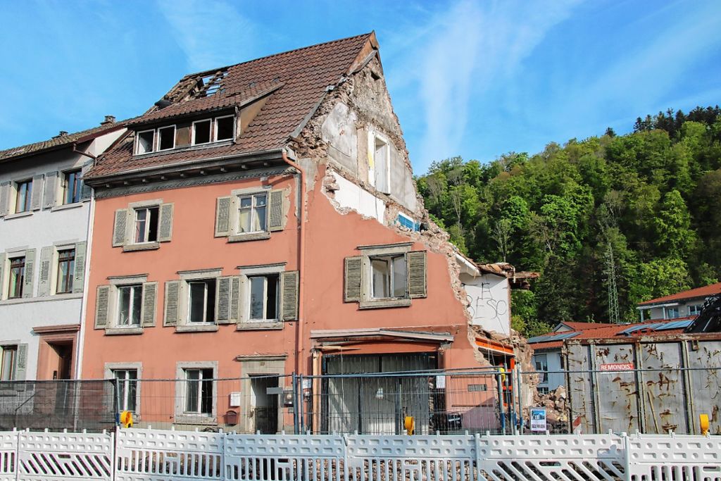Schopfheim: Rotes Haus weicht Neubau
