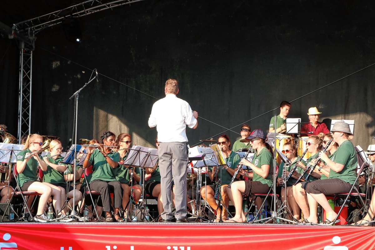 Die Stadtmusik Weil am Rhein wird das Internationale Bläserfestival am 23. Juni musikalisch eröffnen. Foto: Saskia Scherer