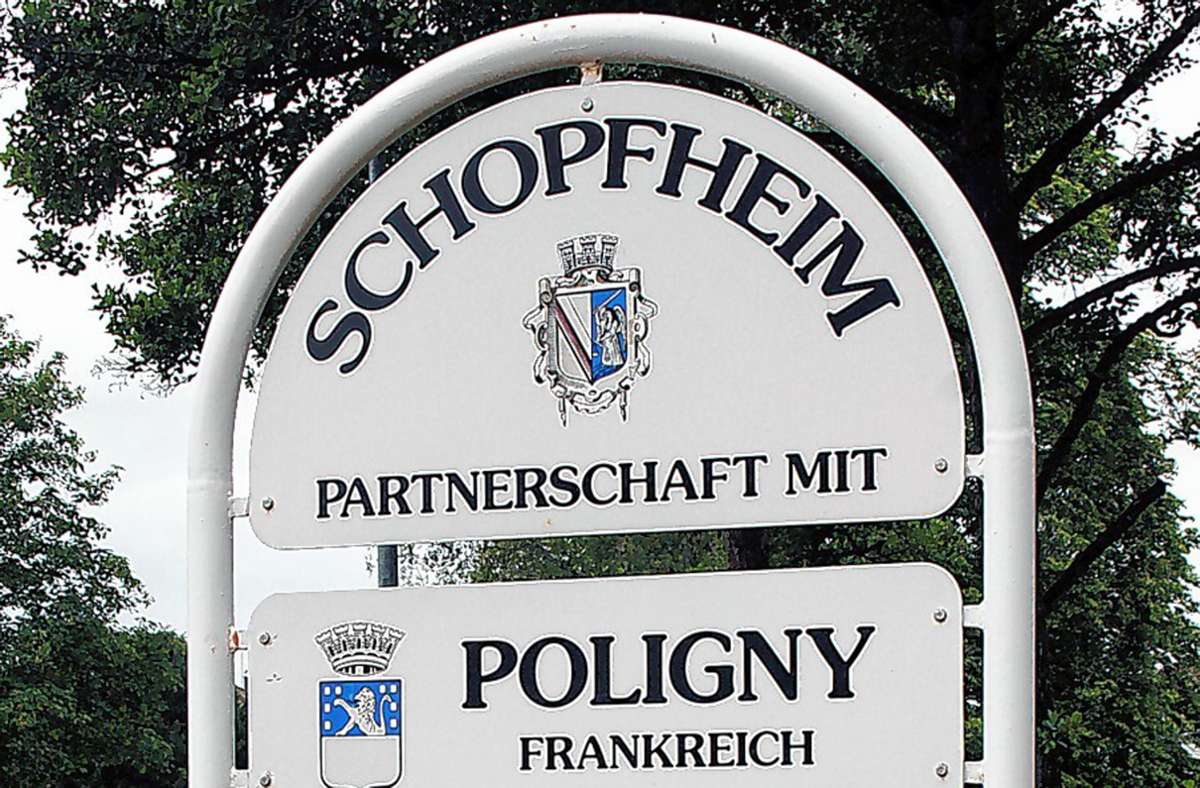 Schopfheim: Die Jumelage in die Zukunft führen