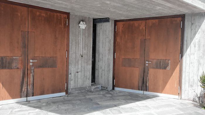 Häg-Ehrsberg: Häger Friedhofskapelle: Türen werden renoviert