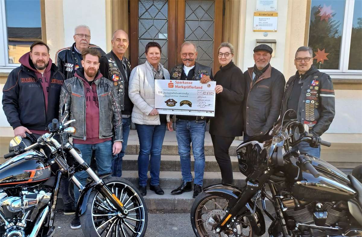 Lörrach: Harley-Fahrer sammeln Spenden