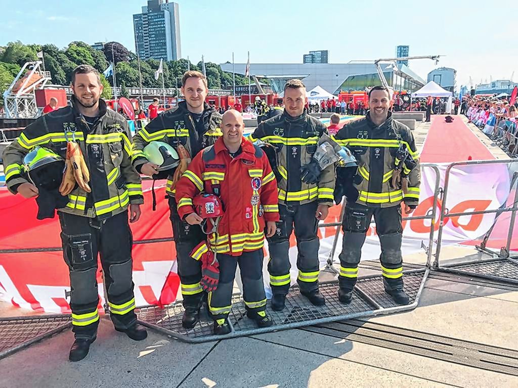 Weil am Rhein: Feuerwehrleute messen sich bei „Firefighter Games“ in Hamburg