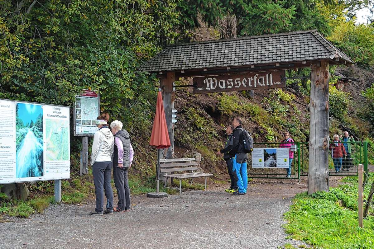 Der Neubau des Wasserfall-Portals in Todtnau kann kommen: Der Gemeinderat vergab die Aufträge für die Bauarbeiten. Foto: Archiv