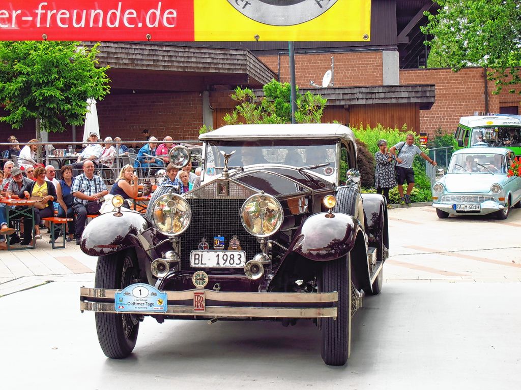 Bad Bellingen: Rolls-Royce knapp vor Isetta