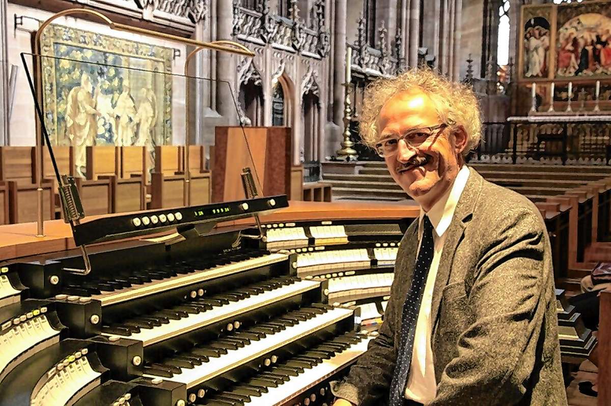Gerhard Gnann ist einer der renommiertesten deutschen Organisten. Foto: Jan  Kühle