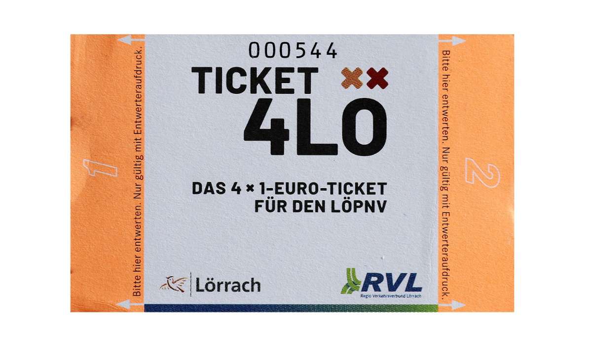 Lörrach: Freie Wähler: Ein-Euro-Ticket fortführen