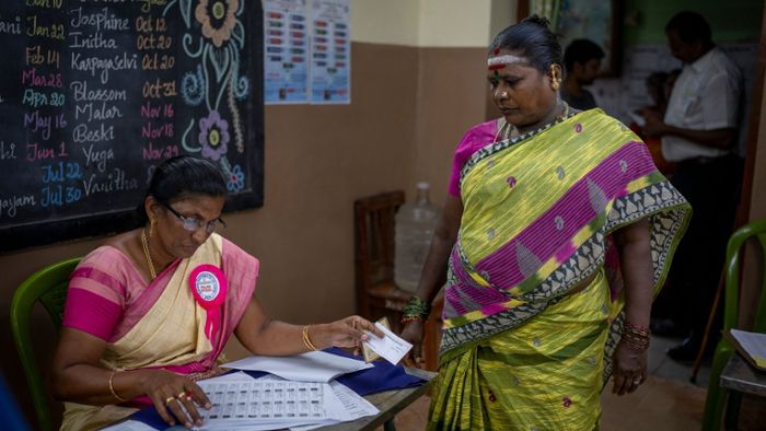 Wahlen: Parlamentswahl in Indien angelaufen