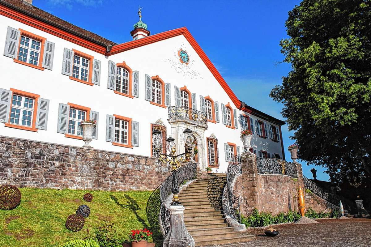 Auch für Schloss Bürgeln hat sich Karl Mannhardt – neben seinem Beruf als Architekt und vielen Ehrenämtern – mit Fachwissen und Tatkraft eingesetzt.