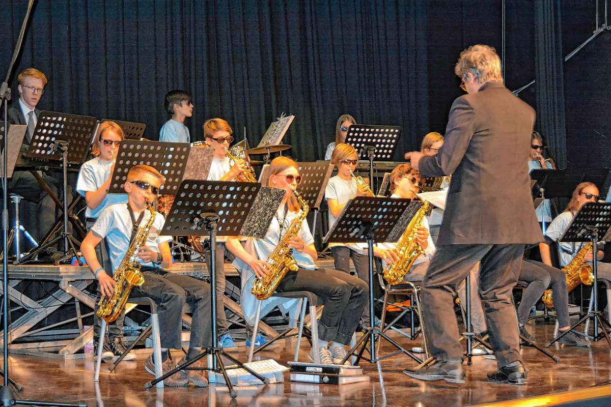 Weil am Rhein: Junge Big Band-Musiker erobern die Bühne