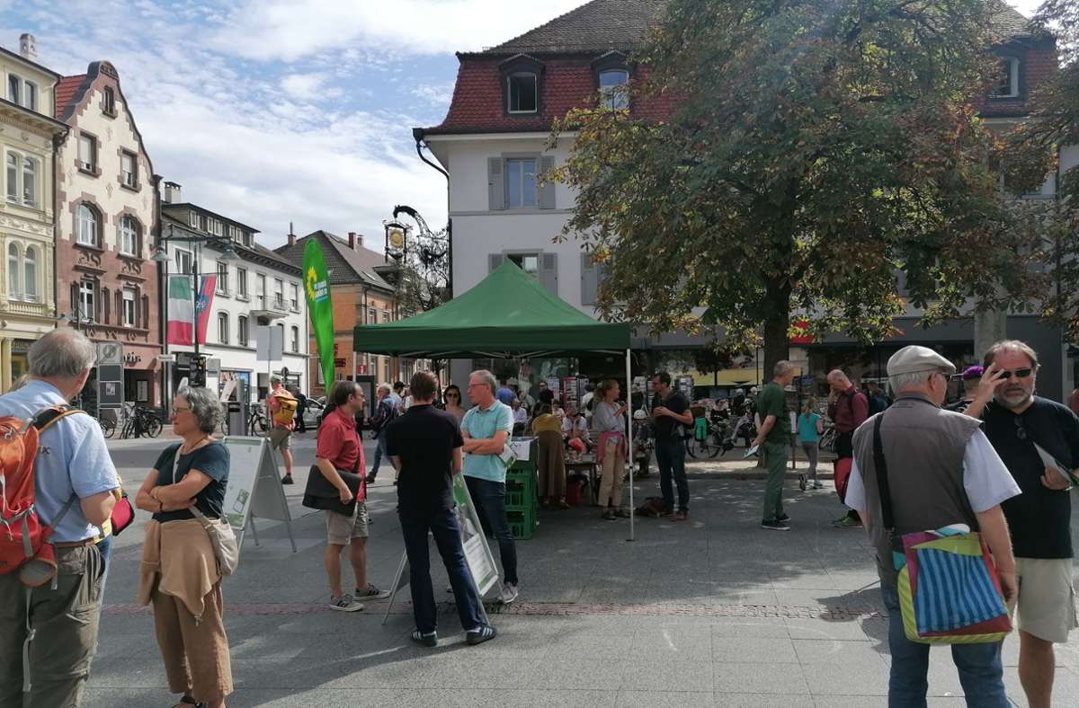 Lörrach: Grüne wollen Bürger im Gespräch erreichen