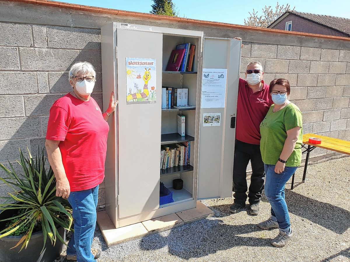 Müllheim: Bücherschrank für die Unterstadt