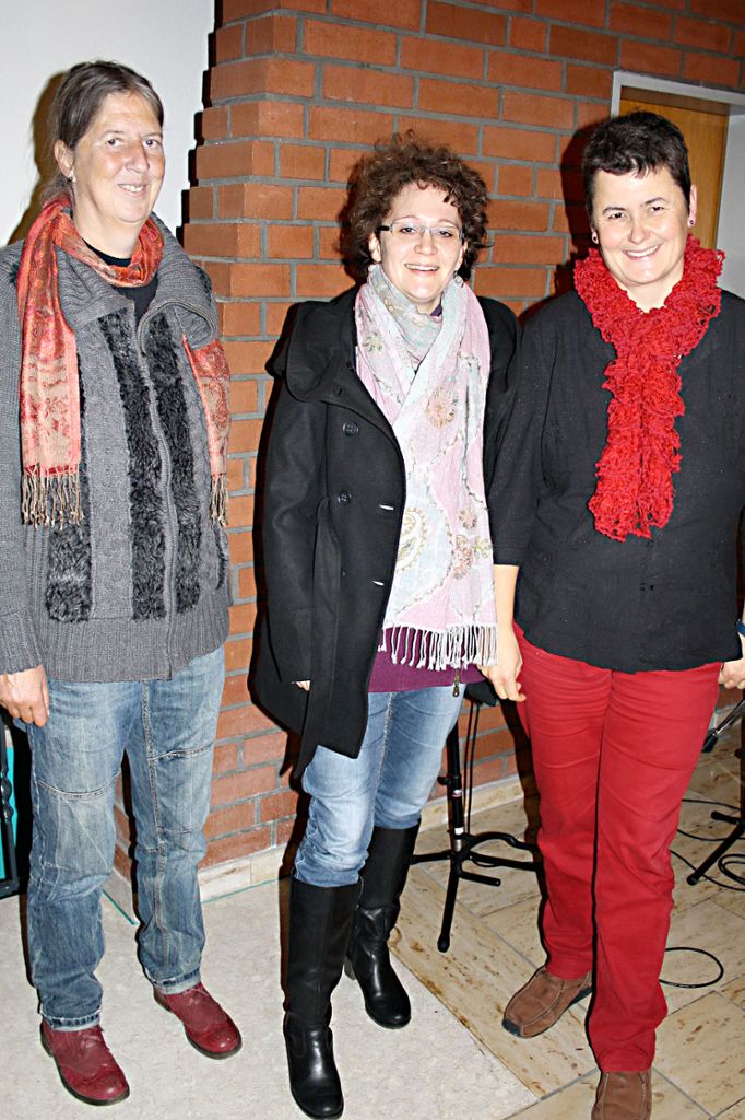Die Referentinnen (v. l.): Katina Pissiotas, Stefanie Hägele und Sibylle Zeiser                        Foto:  Greiß Foto: Die Oberbadische
