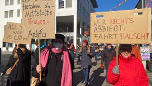 Lörrach: Demonstration gegen Rechts und für Demokratie