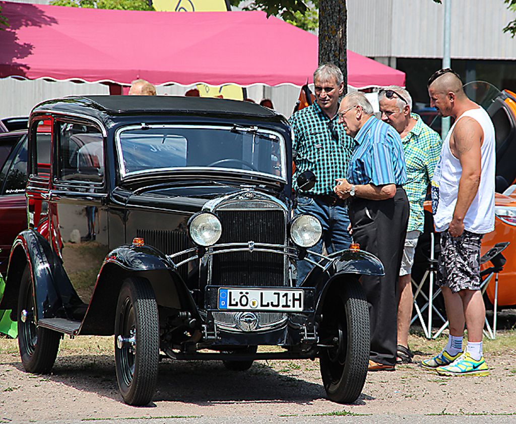 Weil am Rhein: Rarität war ein Opel von 1931