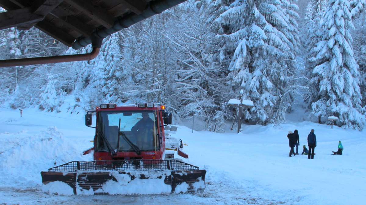 Malsburg-Marzell: Hochbetrieb bei Winterwetter