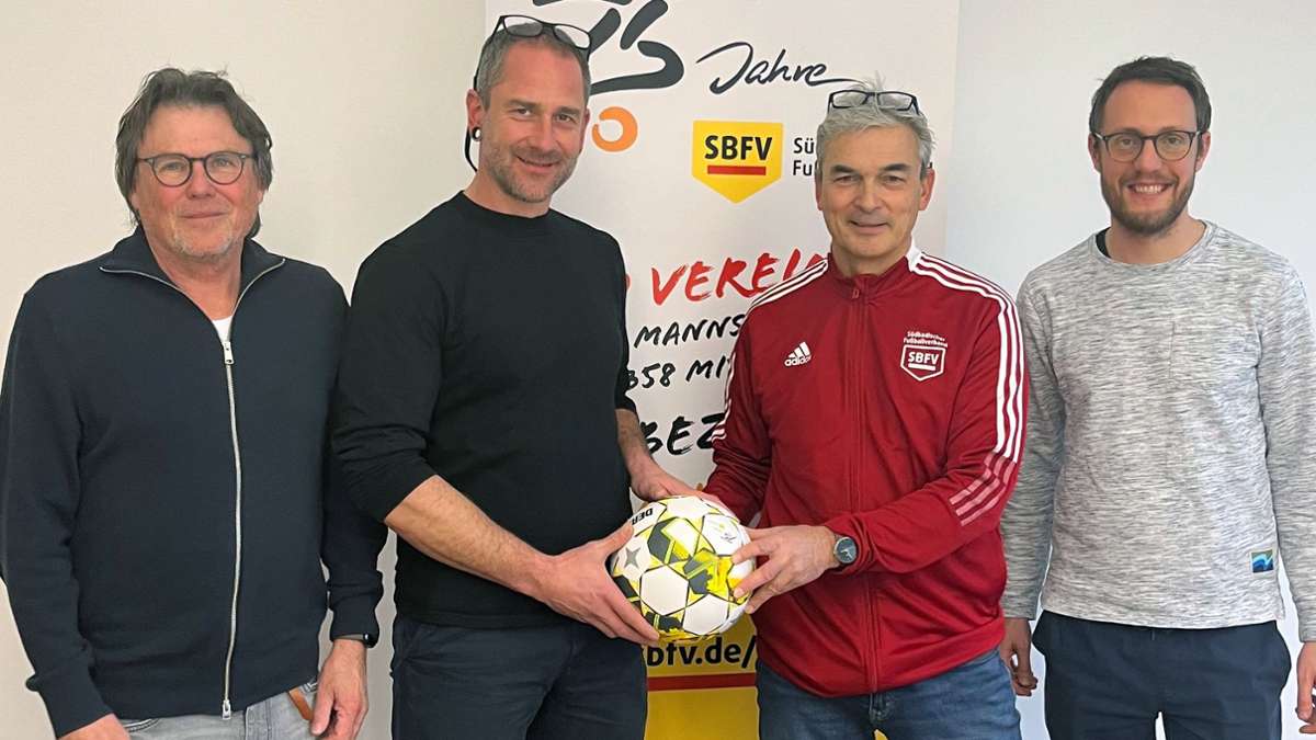 Fußball: SBFV und Pfunder-Stiftung kooperieren