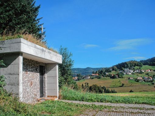 Der Hochbehälter in Lütschenbach sorgt mit für die Wasserversorgung in Malsburg-Marzell. Foto: Rolf-Dieter Kanmacher