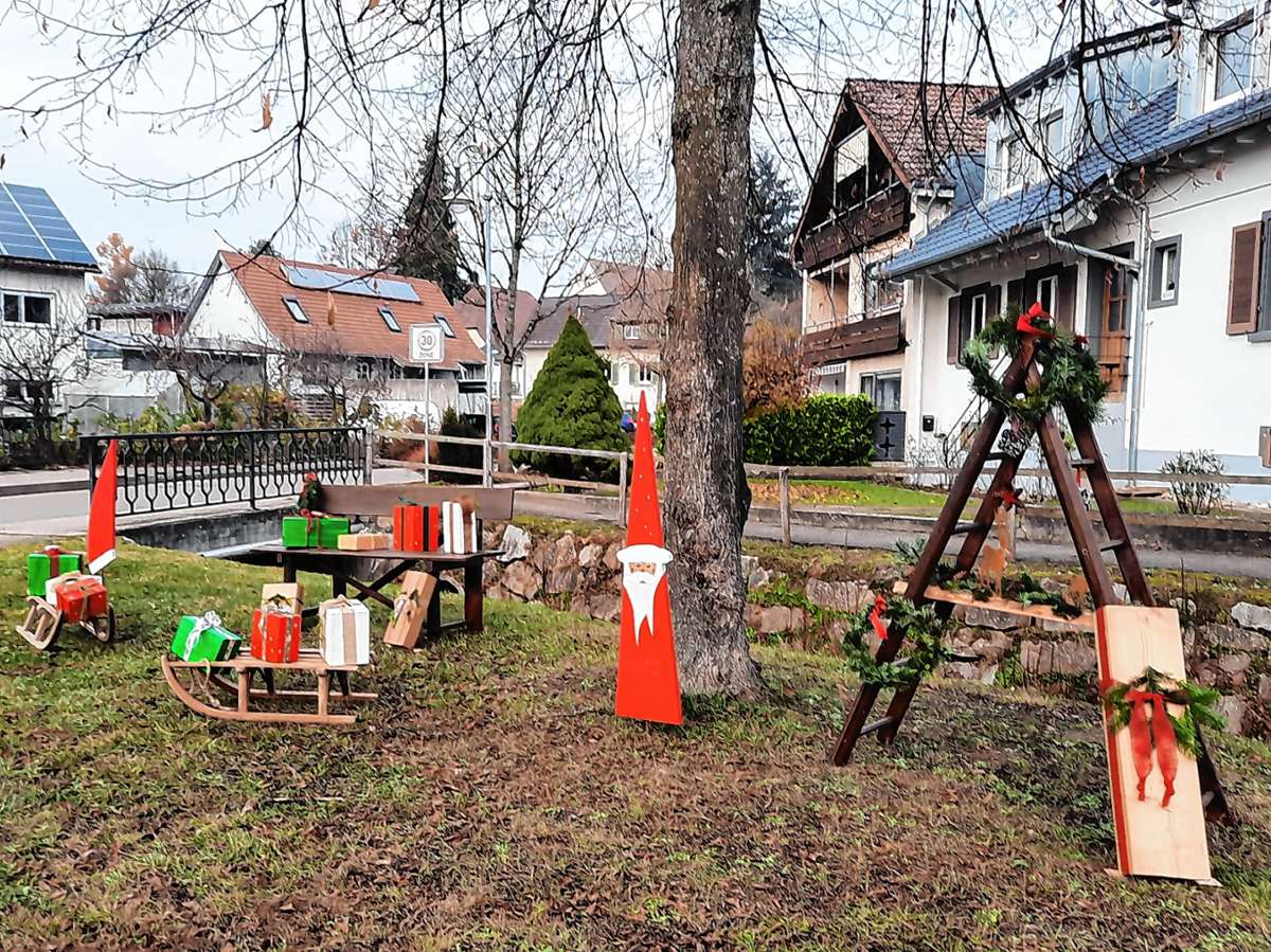 Bad Bellingen: Adventsbrunnen sind geschmückt